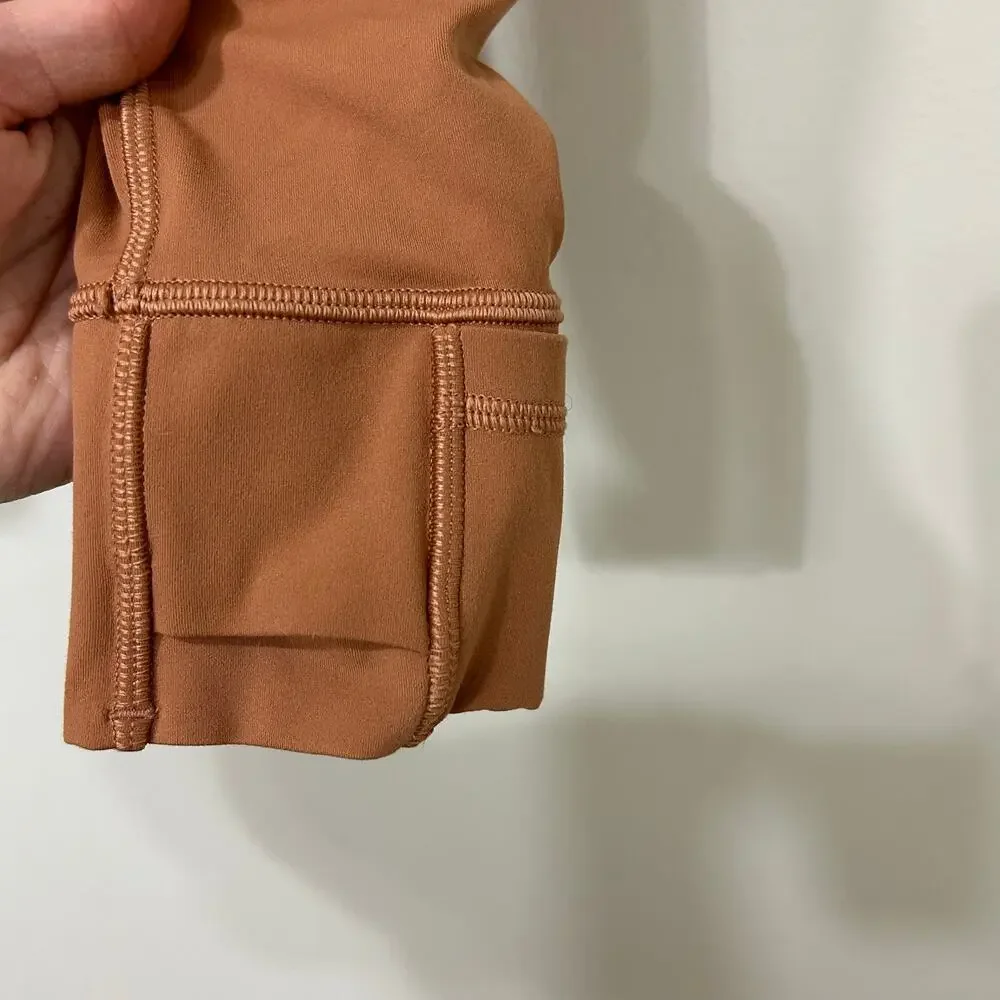 Lululemon Womens Size 6 Desert Sun Nulu Hooded Define Jacket Light Brown Active